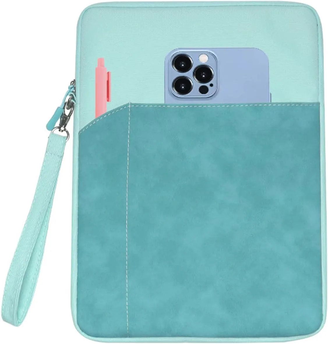 7-8 Inch Tablet Sleeve Bag for iPad Mini 6/8.3", "iPad Mini 5/4/3/2/7.9", "Samsung Galaxy Tab S2 8.0", "Tab A 8.0", "ZenPad Z8s 7.9", "Amazon Fire HD 8/8 Plus - Blue