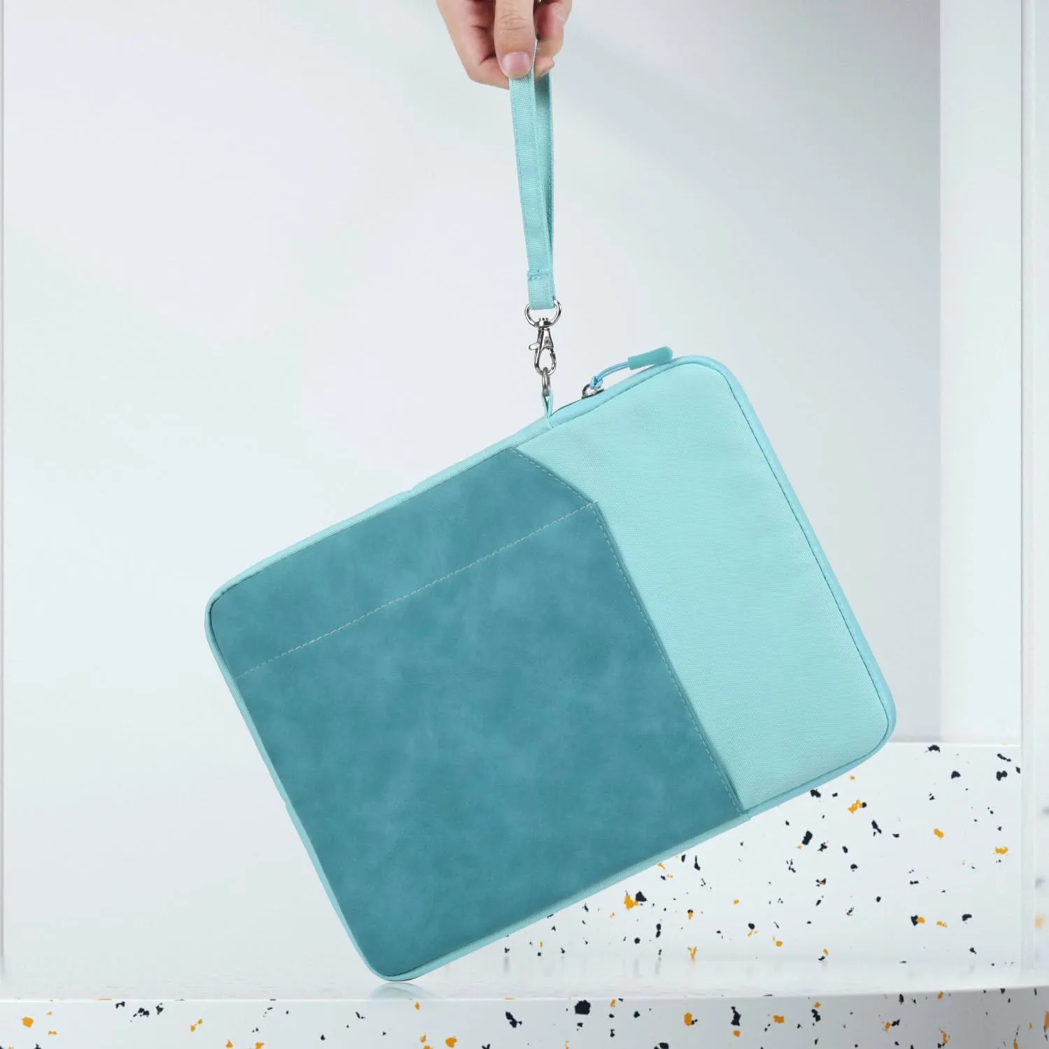 7-8 Inch Tablet Sleeve Bag for iPad Mini 6/8.3", "iPad Mini 5/4/3/2/7.9", "Samsung Galaxy Tab S2 8.0", "Tab A 8.0", "ZenPad Z8s 7.9", "Amazon Fire HD 8/8 Plus - Blue