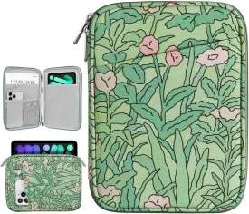 8-9 Inch Tablet Sleeve Bag Carrying Case for iPad Mini 7th/6th 8.3" 2024/2021, iPad Mini 5/4/3/2/1 7.9", Galaxy Tab A9/A7 Lite 8.7", Tab M8 8"/M9 9", Papaver Rhoeas