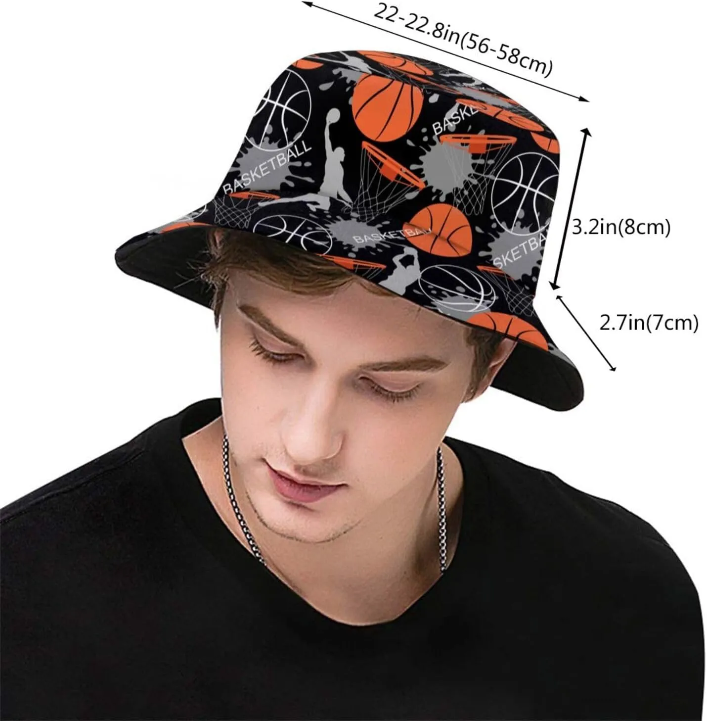 Bucket Hat Packable Breathable Sun Hats for Women Men Teens Unisex Summer Travel Beach Fisherman Cap