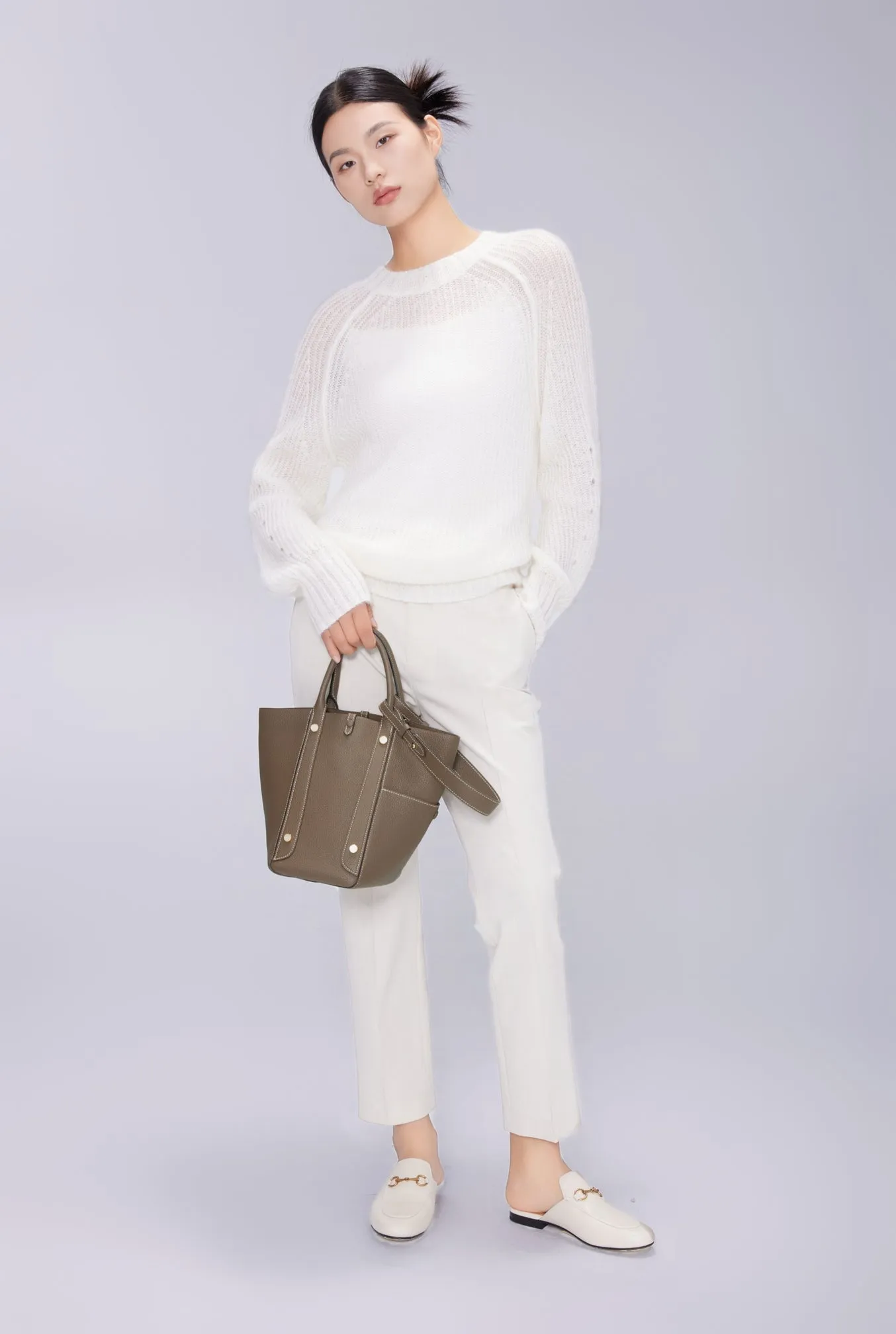 Butterfly Bucket Bag -  Middle Size