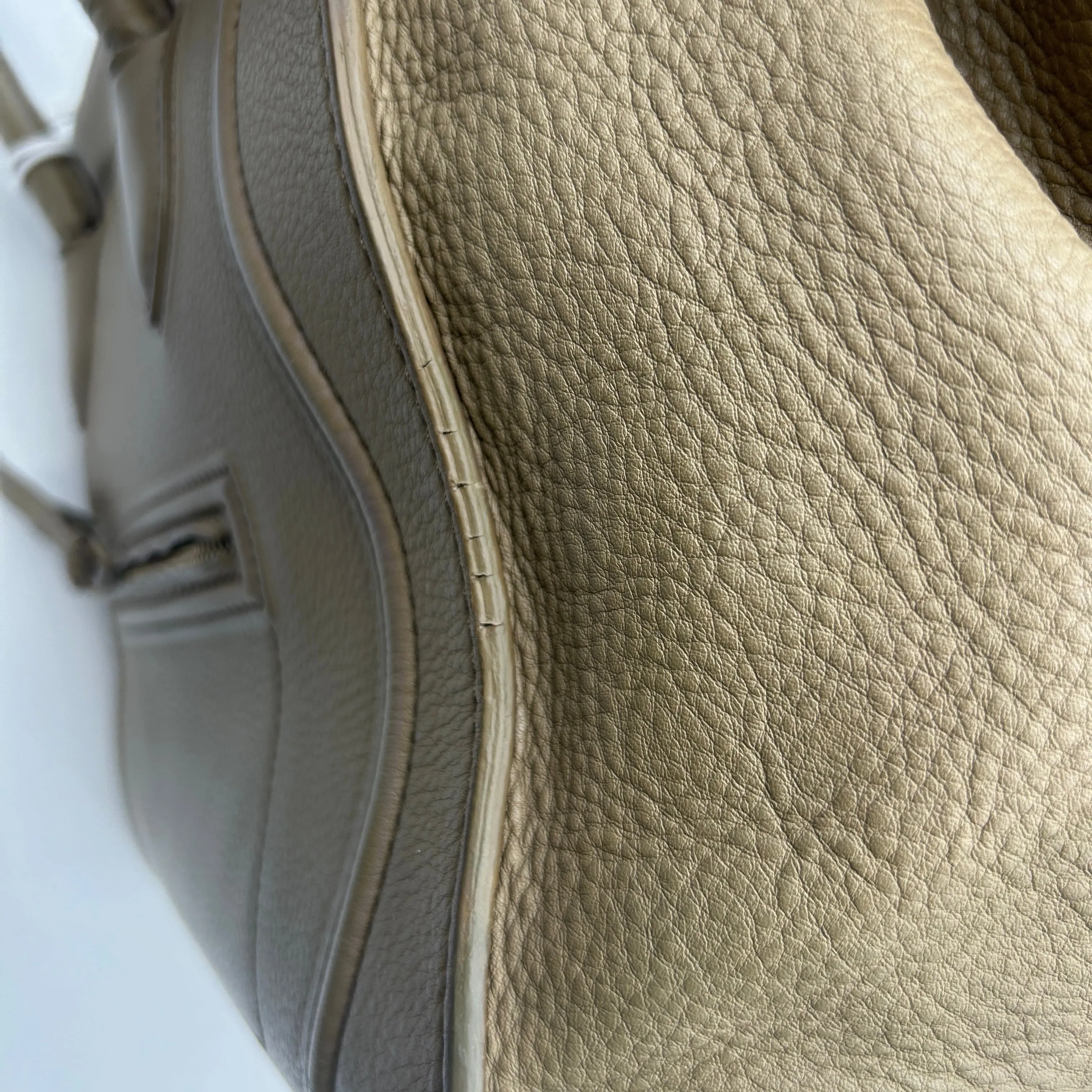 Celine Phantom Luggage Camel Supple Calfskin Leather Tote Bag Small