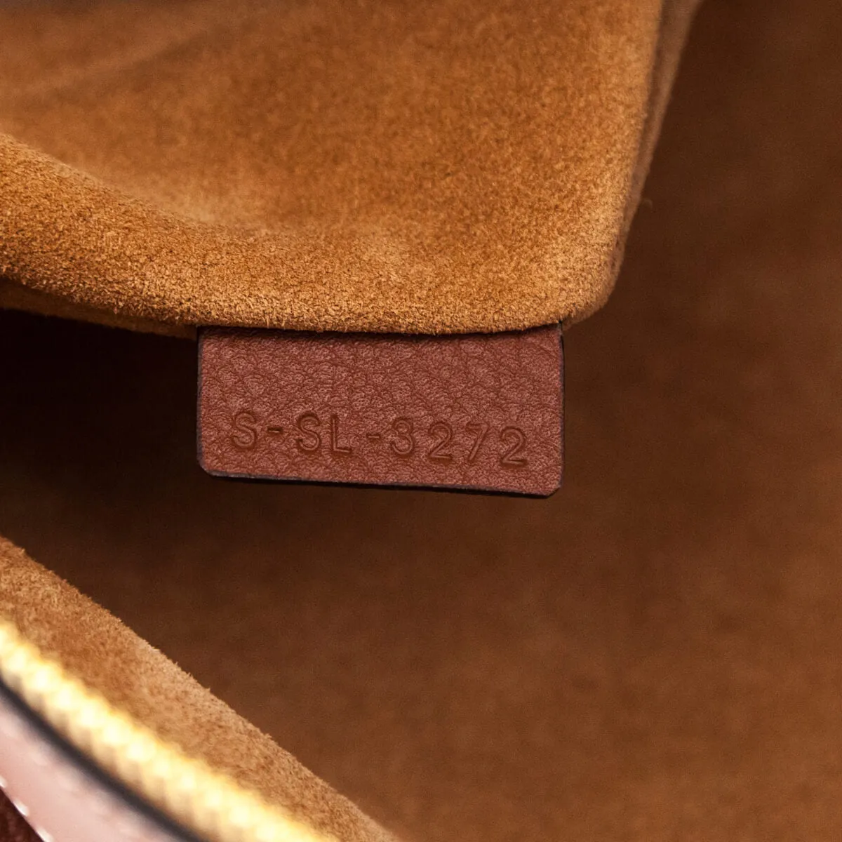 Celine Tan Supple Calfskin Large Romy Shoulder Bag