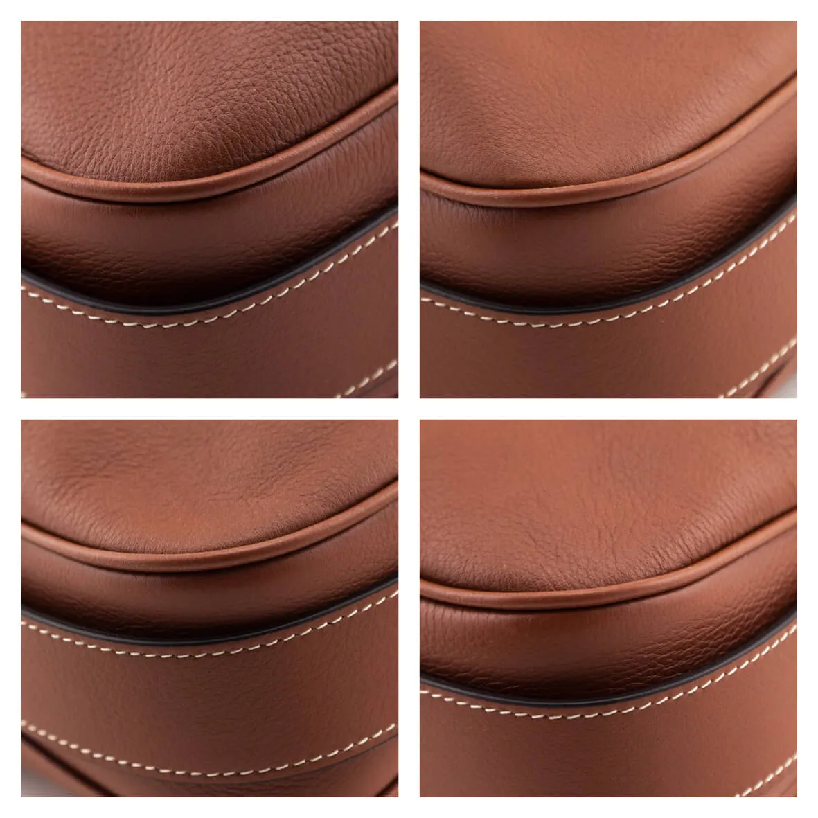 Celine Tan Supple Calfskin Large Romy Shoulder Bag