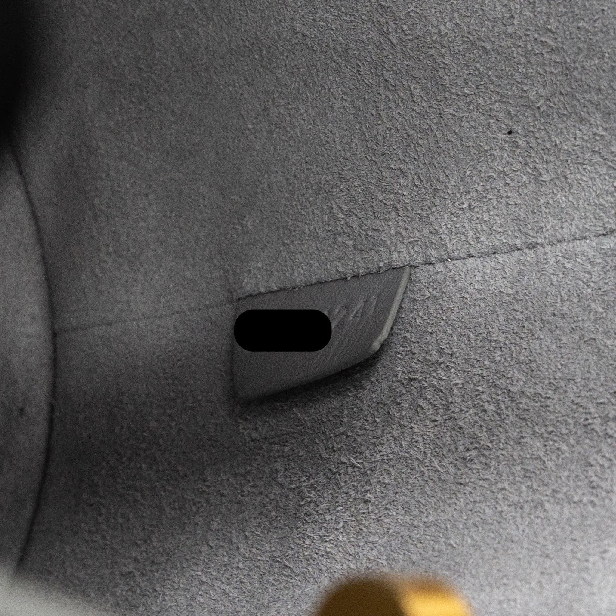 Celine Teen Bucket Bag Calfskin Light Grey