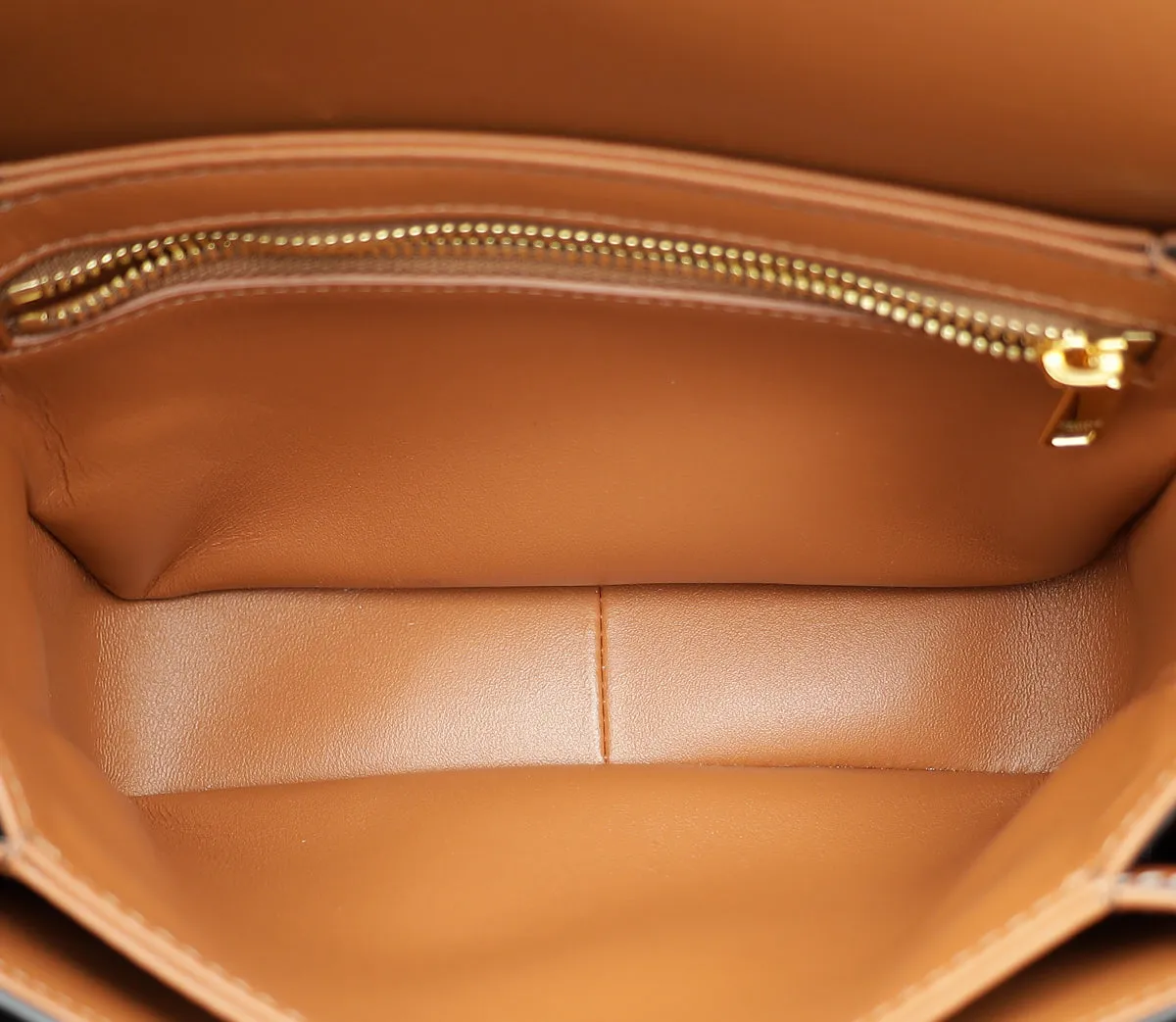Celine Tricolor Teen Triomphe Flap Shoulder Bag