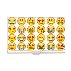 Designer Visiting Card Holder Nutcase - Smiley Moods