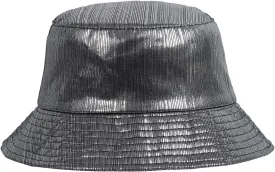 Eigso Unisex Fashionable Wild Camping Bucket Hat Sun Protection Flexible Fold Furry Metallic Finish