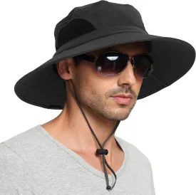EINSKEY Wide Brim Sun Hat, UPF 50  UV Protection Waterproof Packable Bucket Hat for Men & Women, Fishing Hiking Beach Garden