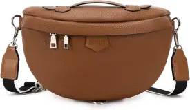 Eslcorri Crossbody Bags for Women - Fashion Sling Purse Shoulder Bag Fanny Pack Leather Causal Chest Bum Bag Cross Body Purse