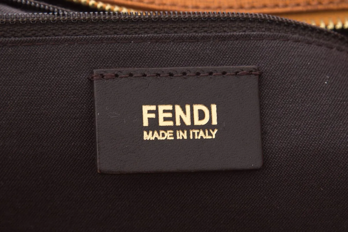 Fendi Brown Zucca Canvas Tote