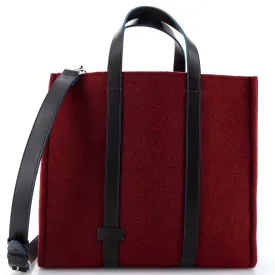 FENDI Convertible Shopping Tote Felt Large