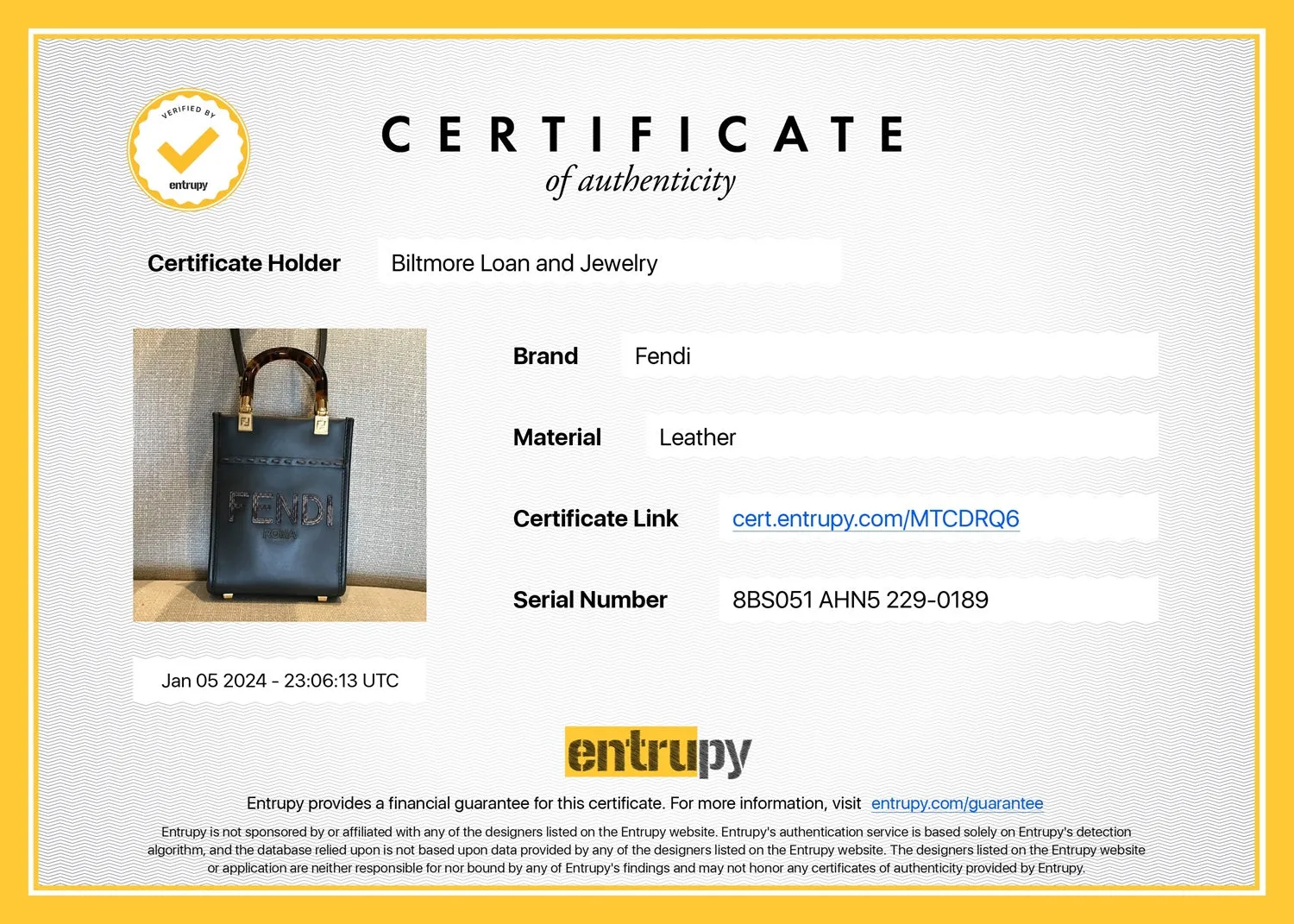 Fendi Gray Sunshine Mini Crossbody Shopper Tote