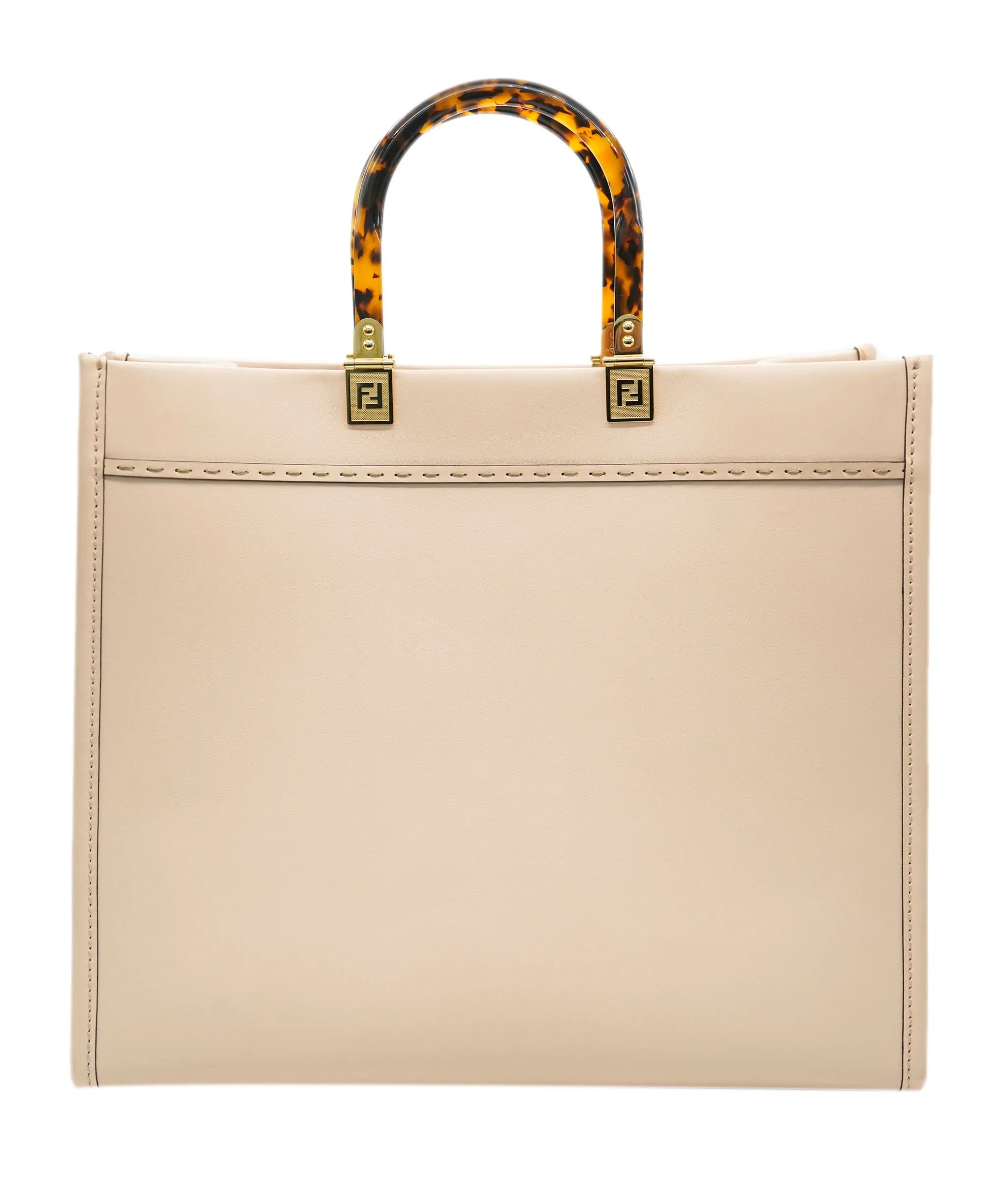 Fendi pink large leather sunshine tote  - AJC0782