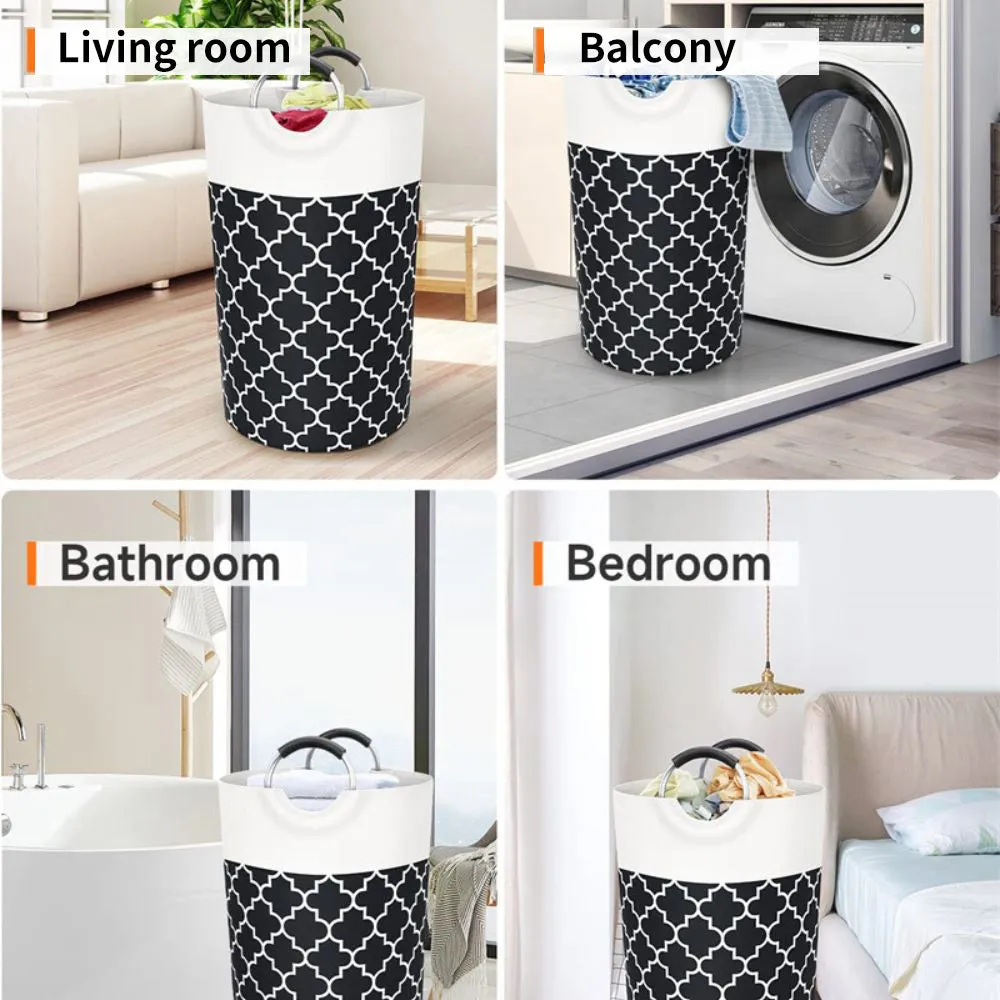 Foldable Dirty Clothes Storage Bucket (82L, 38*74 cm)