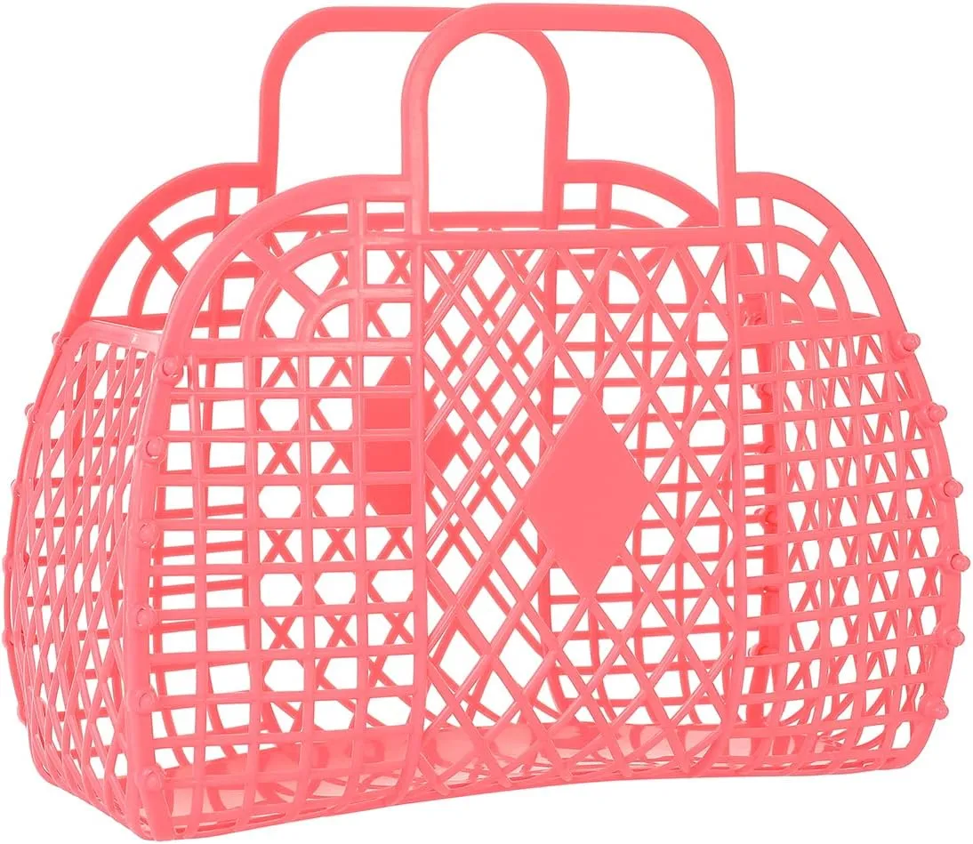 Girls Jelly Purse, Womens Plastic Tote Bag, Jelly Bag Purse For Little Girls