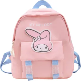 Kawaii Medy Backpack for Teens Women, Cute Cartoon Nylon Mini Backpack Purse Bookbag Travel Daypack