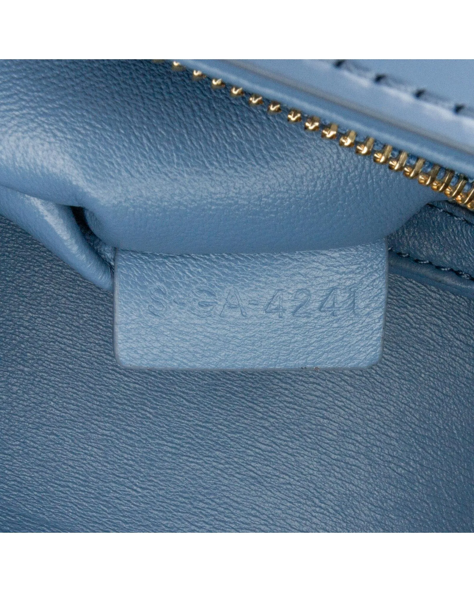 Leather Crossbody Bag with Push Lock Closure