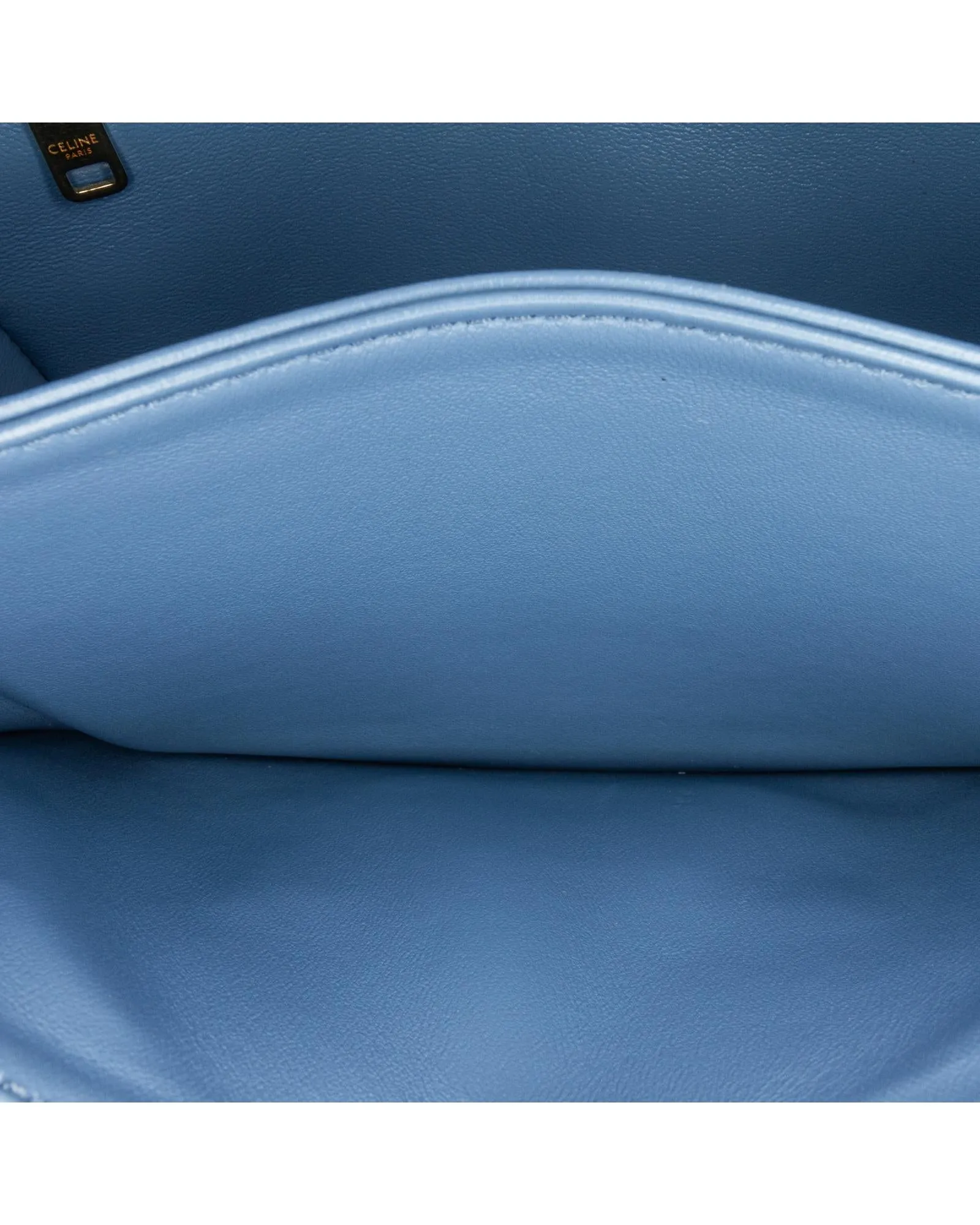 Leather Crossbody Bag with Push Lock Closure