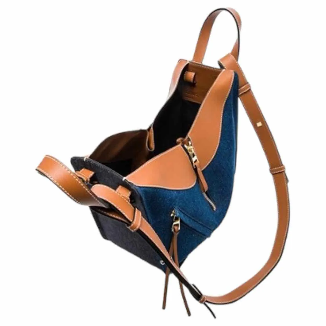Loewe Denim Denim Hobo Bag