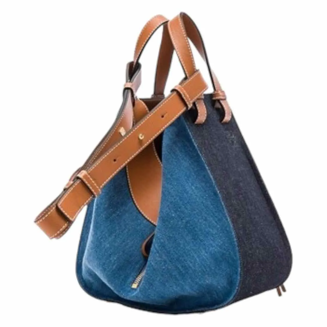 Loewe Denim Denim Hobo Bag