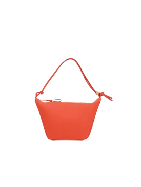 Mini Hammock Leather Hobo Bag