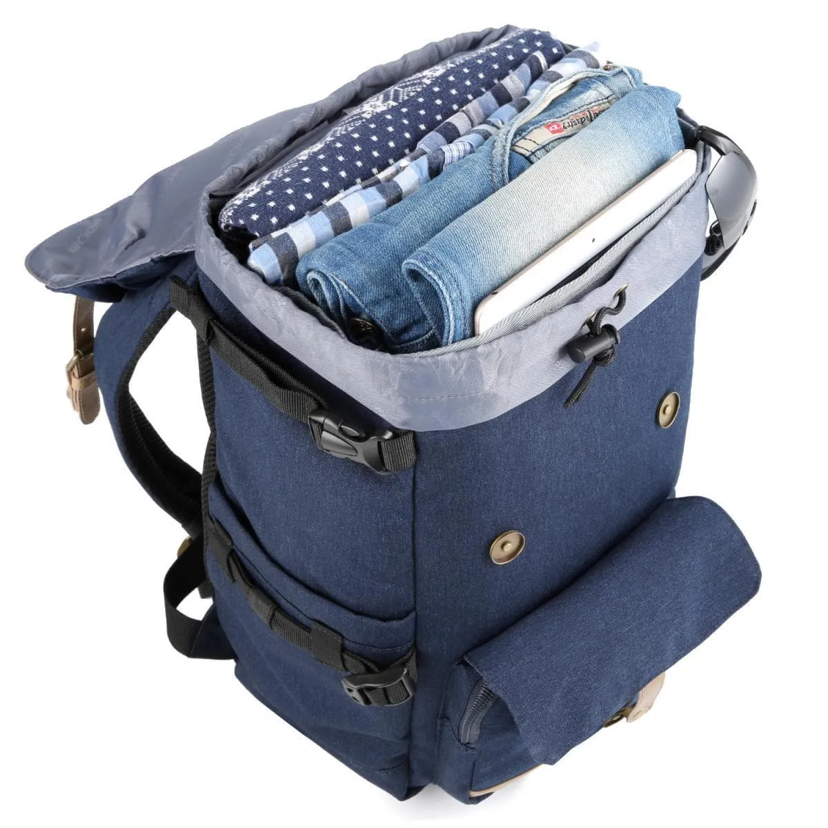 Multifunctional Camera Backpack,DSLR/SLR Photography Backpack Fits 15.6 inch Laptop Compatible with Nikon/Sony/Olympus for Photography/Hiking/Travel