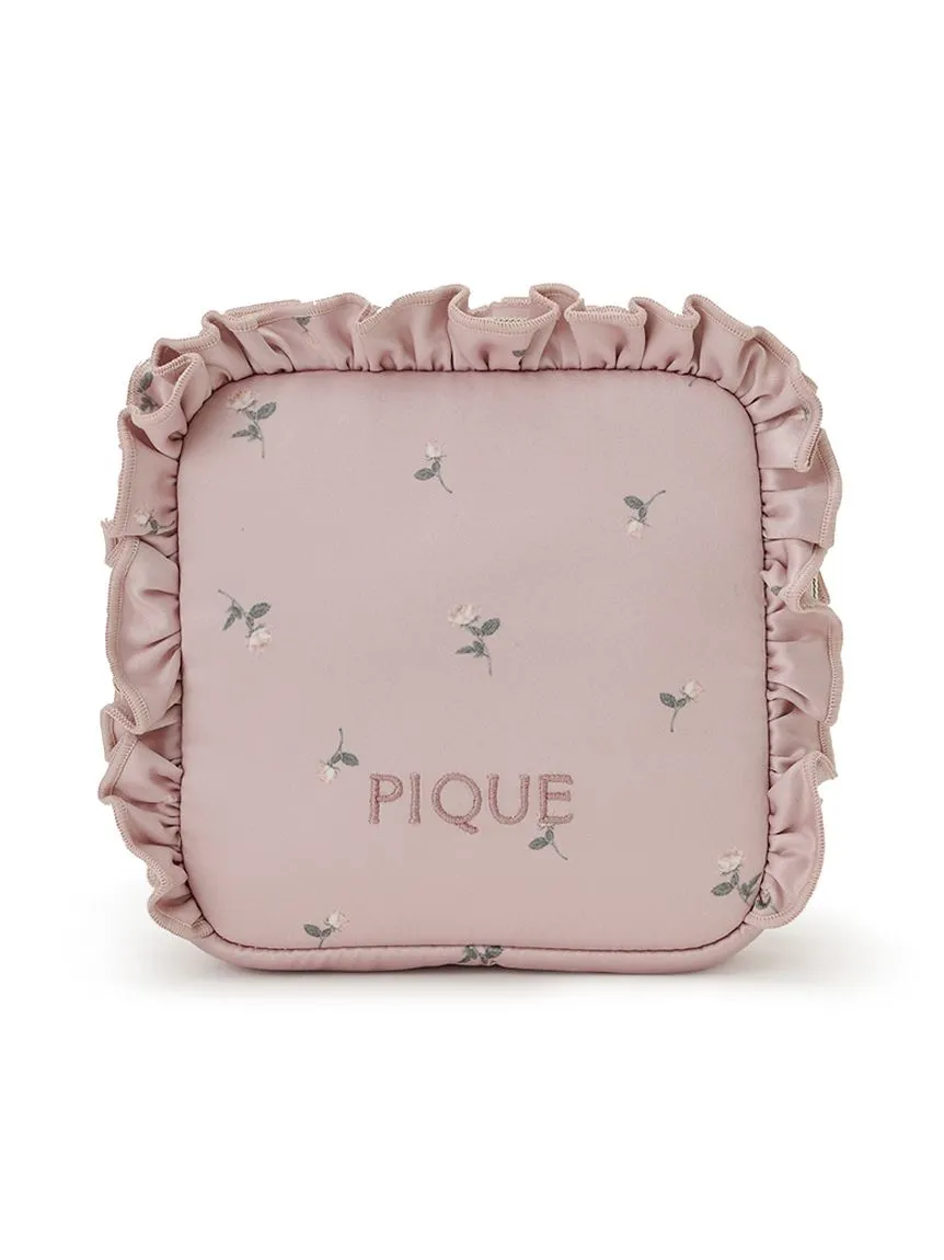 Patterned Square Small Pouch