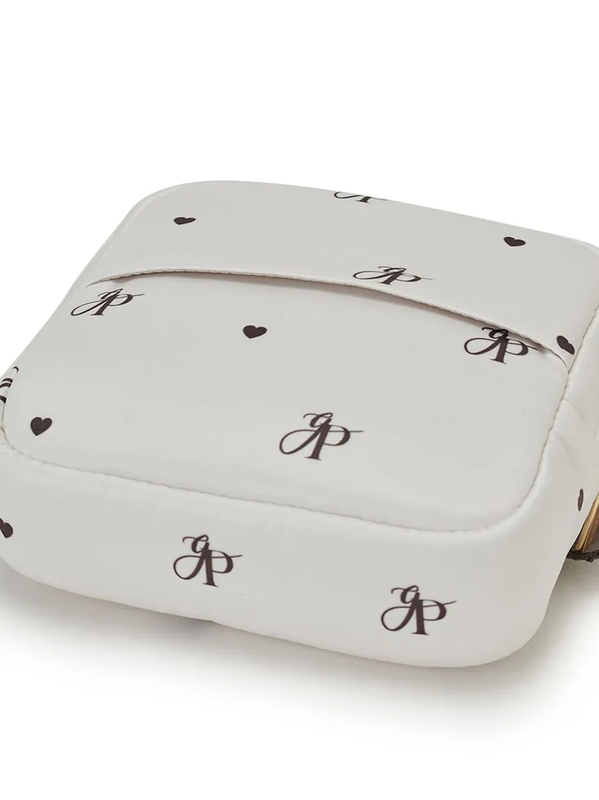 Patterned Square Small Pouch