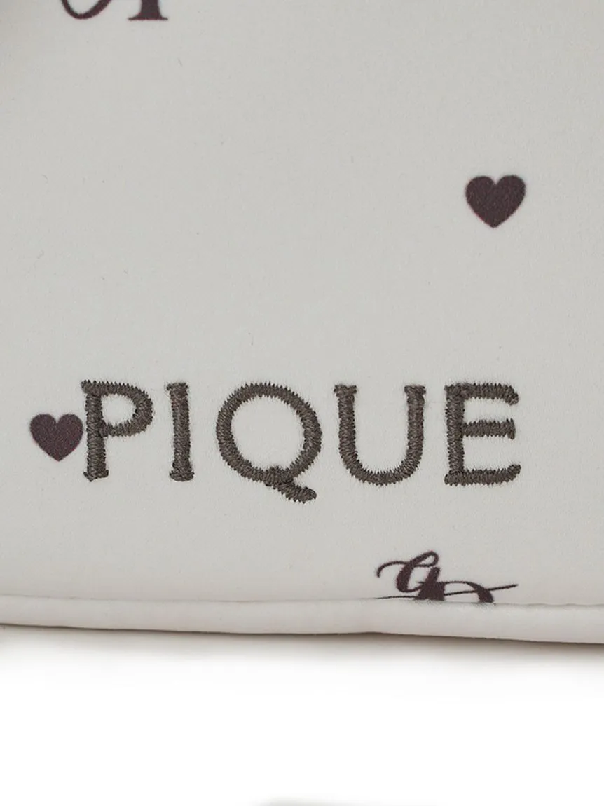 Patterned Square Small Pouch