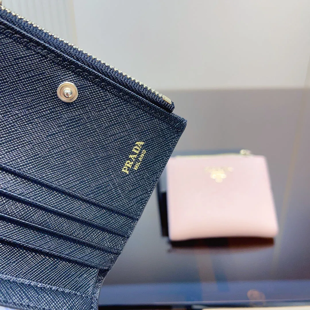 PD191 Small Leather Wallet / 4.3x3.5inch