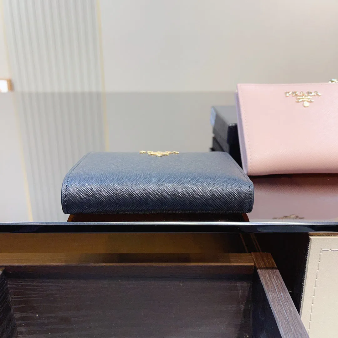 PD191 Small Leather Wallet / 4.3x3.5inch