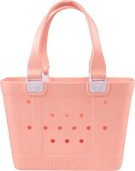Simply Southern Mini Solid Tote- Blossom