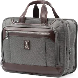 Travelpro Platinum Elite Expandable Business Laptop Briefcase, Fits up to 15.6 Laptop, Work School Travel, Men and Women