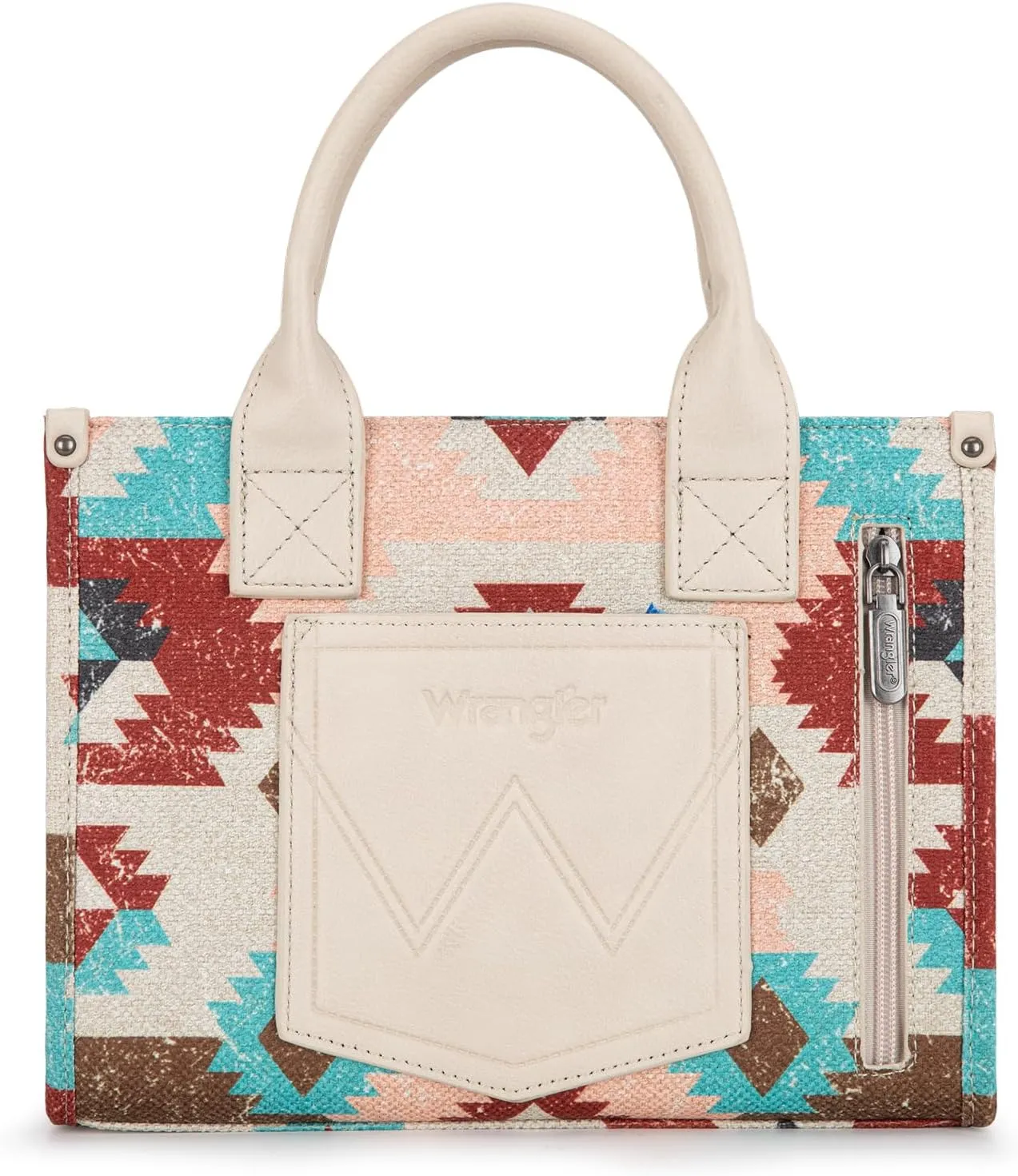 Wrangler Boho Tote Bag Aztec Top Handle Handbags and Purses